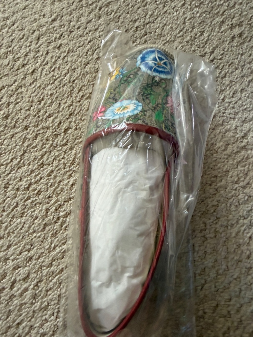 Gucci GG Supreme Flora Espadrilles Flats EU 38+ NWT Box - Picture 7 of 10